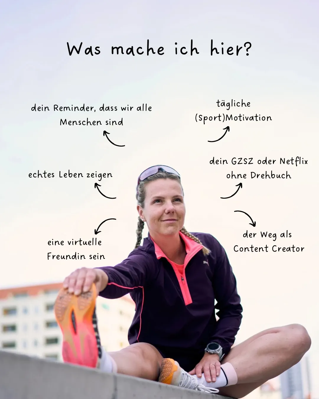 Joyce erklärt was sie so macht