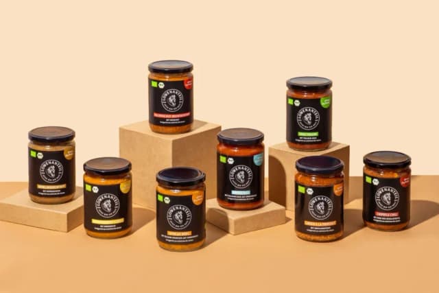 Mehrere Löwenanteil Produkte nebeneinander