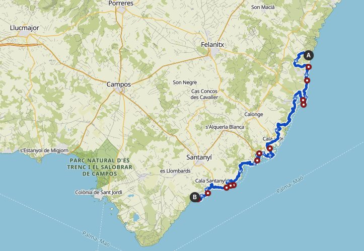 Mallorca Umrundung marathon Etappe 9