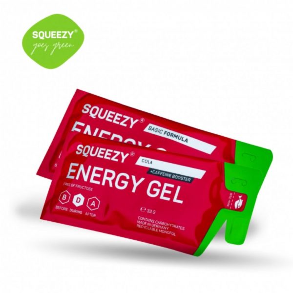 Squeezy Energie Gel mit 20% Rabattcode